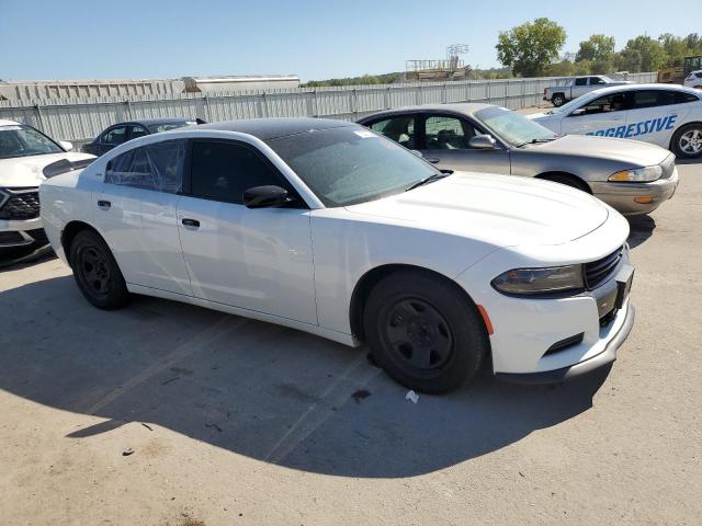 2C3CDXAG8GH179503 - 2016 DODGE CHARGER POLICE WHITE photo 4