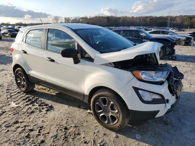 MAJ3S2FEXMC452649 - 2021 FORD ECOSPORT S WHITE photo 4