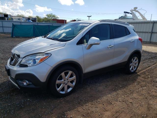 KL4CJCSB9FB225339 - 2015 BUICK ENCORE SILVER photo 1