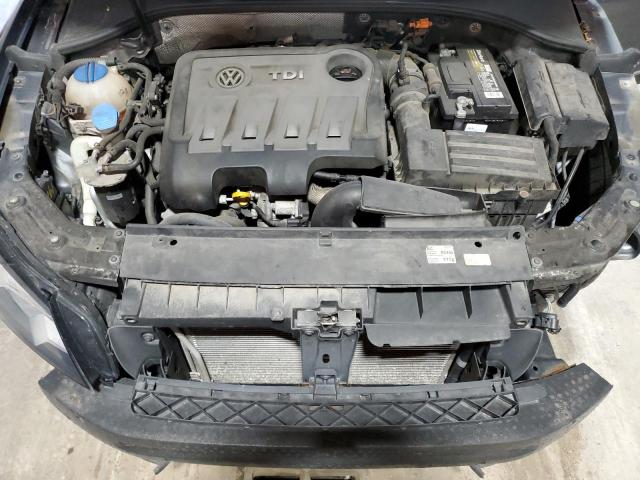 1VWBN7A39EC035666 - 2014 VOLKSWAGEN PASSAT SE GRAY photo 11