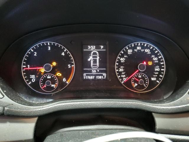 1VWBN7A39EC035666 - 2014 VOLKSWAGEN PASSAT SE GRAY photo 9