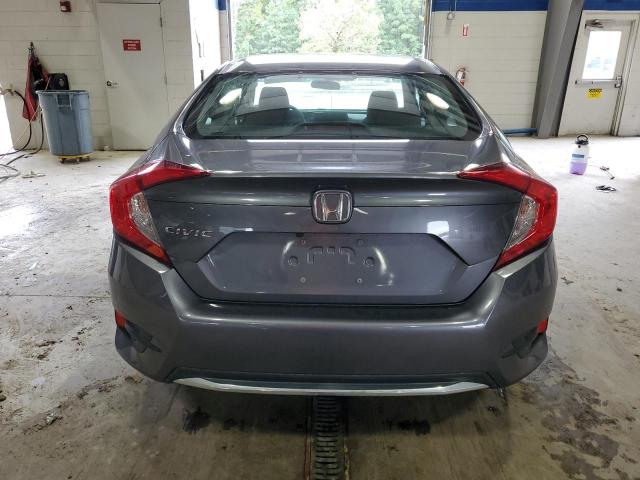 2HGFC2F65MH551276 - 2021 HONDA CIVIC LX GRAY photo 6