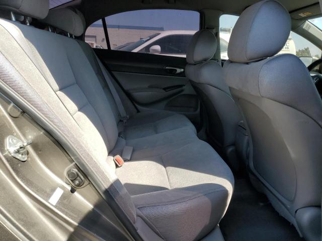 2HGFA16508H527156 - 2008 HONDA CIVIC LX ნაცრისფერი ფოტო 10