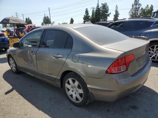 2HGFA16508H527156 - 2008 HONDA CIVIC LX ნაცრისფერი ფოტო 2