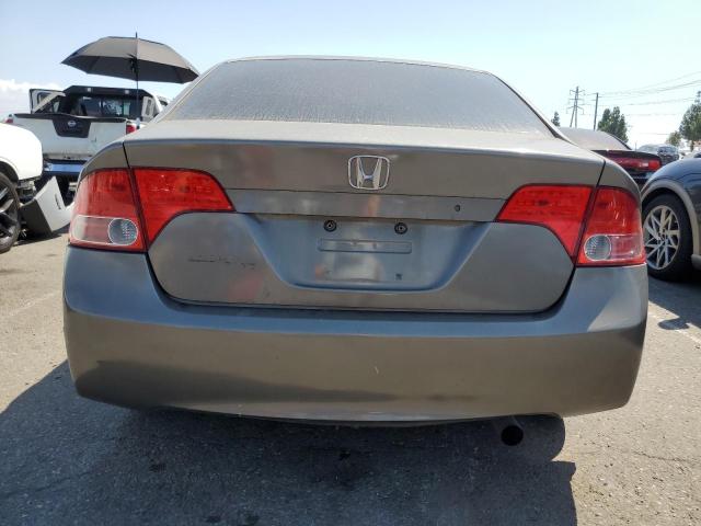 2HGFA16508H527156 - 2008 HONDA CIVIC LX ნაცრისფერი ფოტო 6