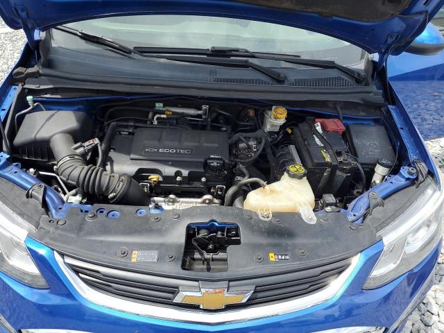 1G1JB5SB1K4149080 - 2019 CHEVROLET SONIC LS ლურჯი ფოტო 11