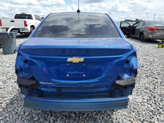 1G1JB5SB1K4149080 - 2019 CHEVROLET SONIC LS ლურჯი ფოტო 6