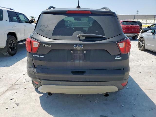 1FMCU0HD1KUC33000 - 2019 FORD ESCAPE SEL BLACK photo 6