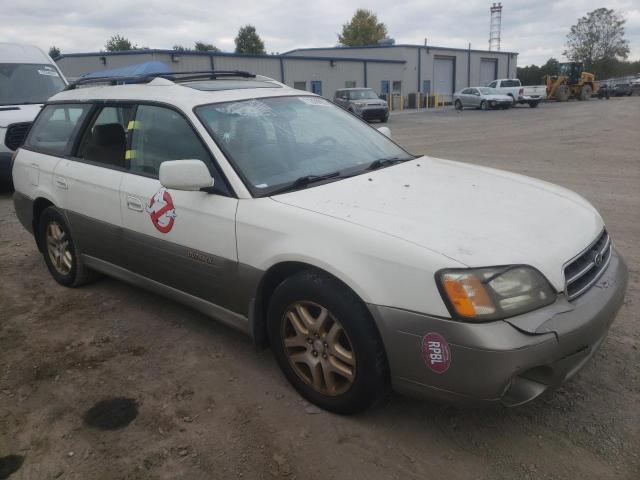 4S3BH686817625722 - 2001 SUBARU LEGACY OUTBACK LIMITED CREAM photo 4