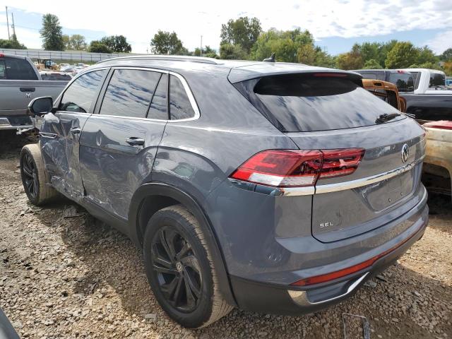 1V2EC2CA5LC200256 - 2020 VOLKSWAGEN ATLAS CROS SEL GRAY photo 2