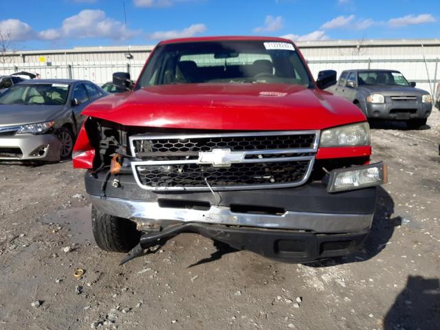 1GCHC29U76E224549 - 2006 CHEVROLET SILVERADO C2500 HEAVY DUTY RED photo 5