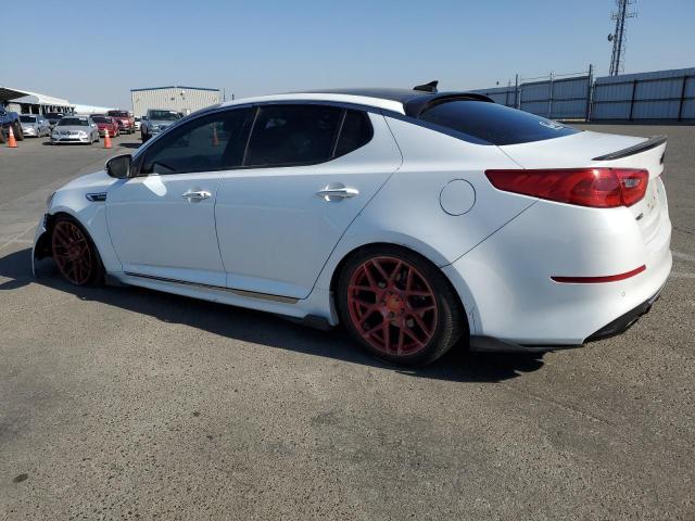 5XXGR4A63EG276984 - 2014 KIA OPTIMA SX WHITE photo 2