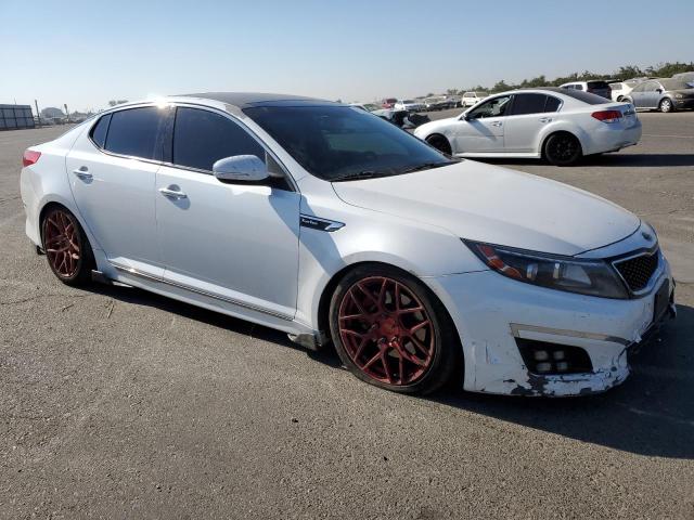 5XXGR4A63EG276984 - 2014 KIA OPTIMA SX WHITE photo 4