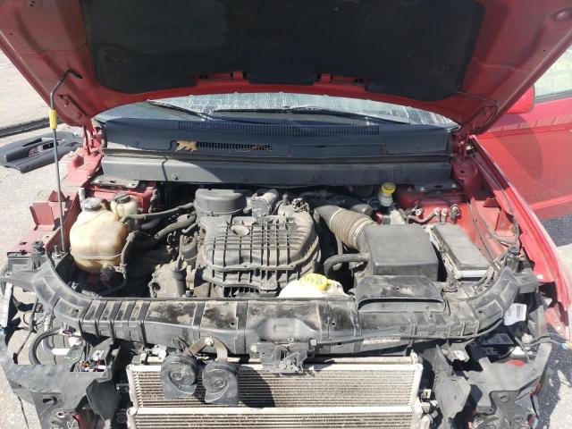 3C4PDDEG8HT593119 - 2017 DODGE JOURNEY GT RED photo 12