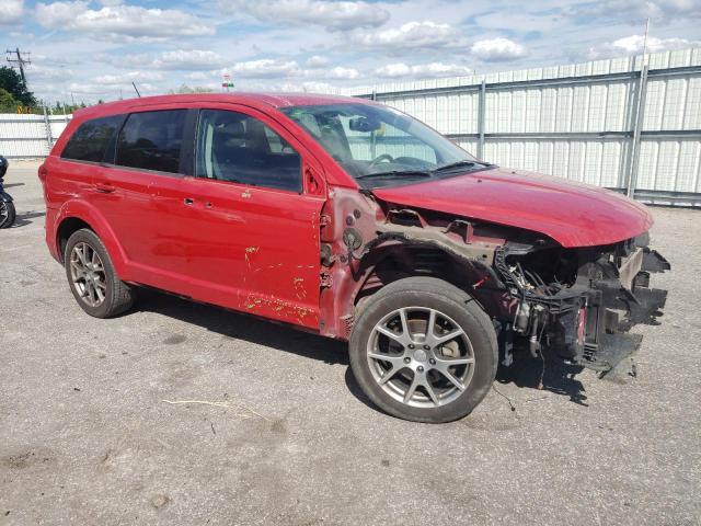 3C4PDDEG8HT593119 - 2017 DODGE JOURNEY GT RED photo 4