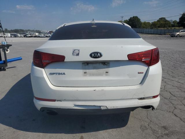 5XXGM4A72DG137029 - 2013 KIA OPTIMA LX WHITE photo 6
