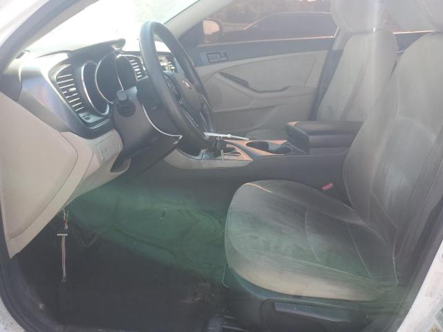 5XXGM4A72DG137029 - 2013 KIA OPTIMA LX WHITE photo 7