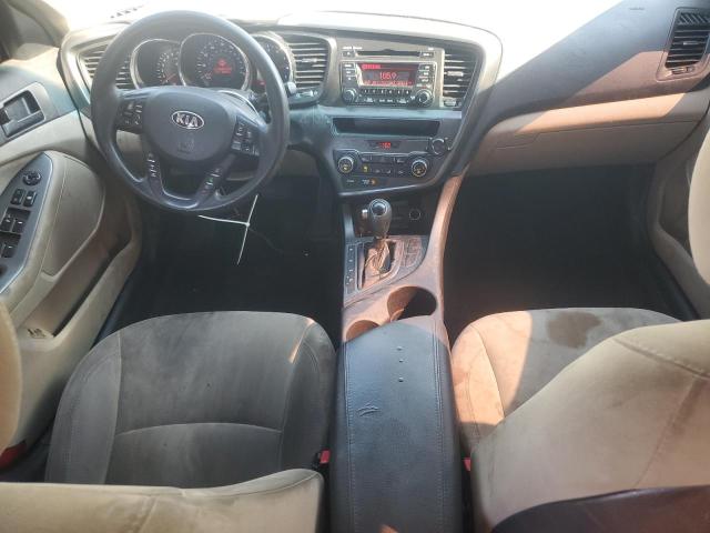 5XXGM4A72DG137029 - 2013 KIA OPTIMA LX WHITE photo 8
