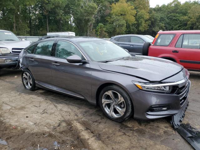 1HGCV1F57JA234348 - 2018 HONDA ACCORD EXL GRAY photo 4