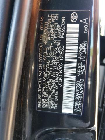 JTDKDTB30G1122660 - 2016 TOYOTA PRIUS C 黑色 照片 14