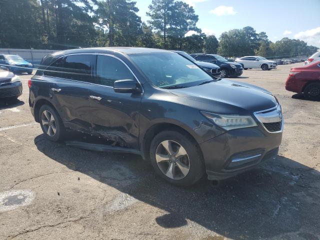 5FRYD3H25EB017690 - 2014 ACURA MDX GRAY photo 4