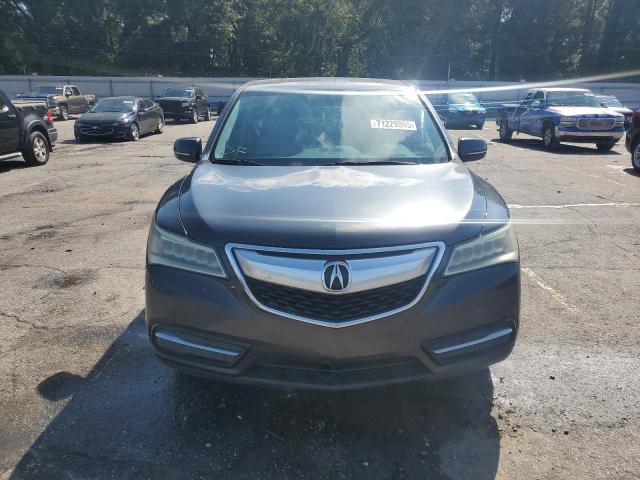 5FRYD3H25EB017690 - 2014 ACURA MDX GRAY photo 5