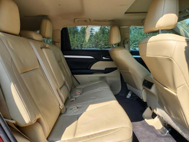 5TDKKRFH3GS156450 - 2016 TOYOTA HIGHLANDER XLE ბურგუნდია ფოტო 10