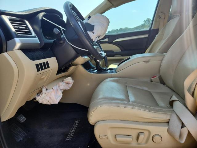 5TDKKRFH3GS156450 - 2016 TOYOTA HIGHLANDER XLE ბურგუნდია ფოტო 7