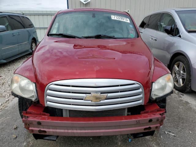 3GNBABFWXBS604221 - 2011 CHEVROLET HHR LT RED photo 5