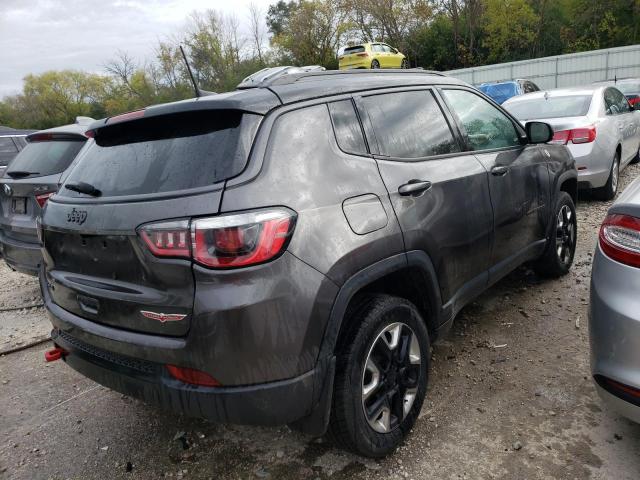 3C4NJDDB2JT403925 - 2018 JEEP COMPASS TRAILHAWK GRAY photo 3