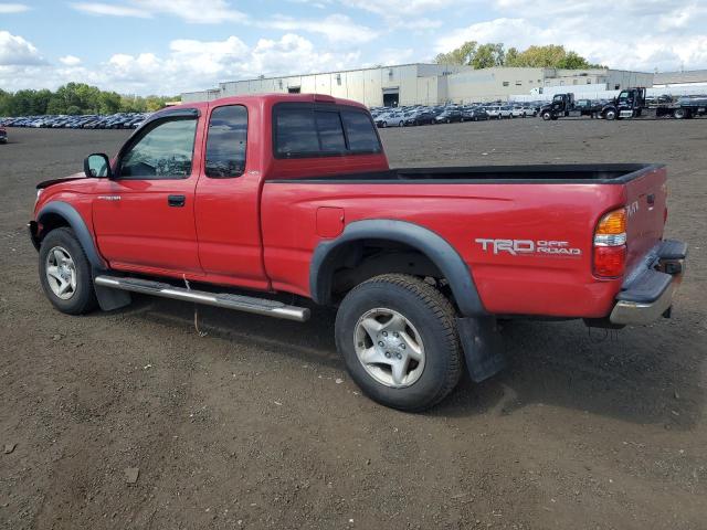 5TEWN72N04Z362509 - 2004 TOYOTA TACOMA XTRACAB წითელი ფოტო 2
