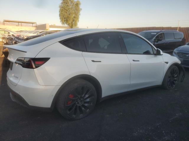 7SAYGDEF8NF490332 - 2022 TESLA MODEL Y WHITE photo 3