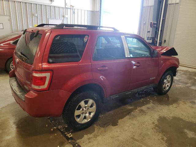 1FMCU94178KA20217 - 2008 FORD ESCAPE LIMITED RED photo 3