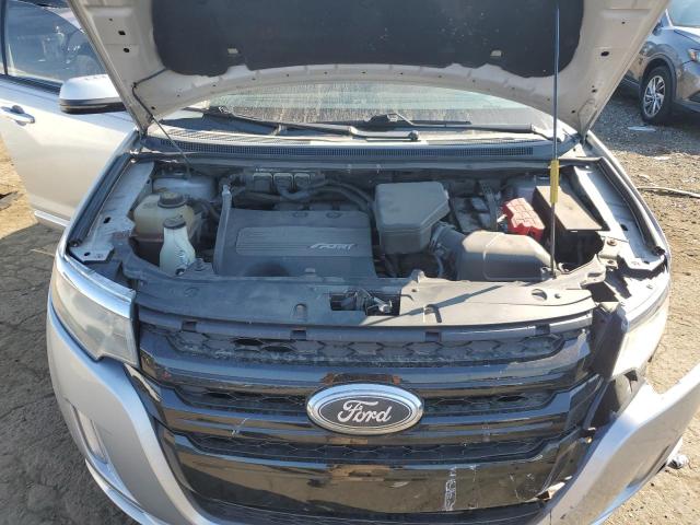2FMDK4AKXCBA12240 - 2012 FORD EDGE SPORT SILVER photo 11