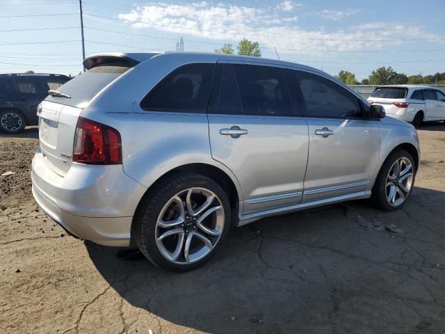 2FMDK4AKXCBA12240 - 2012 FORD EDGE SPORT SILVER photo 3