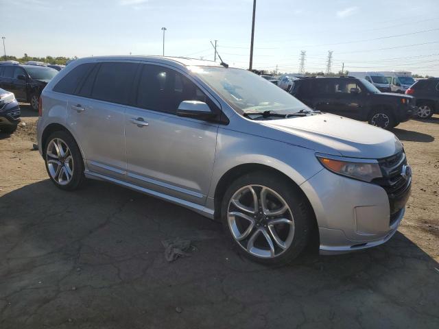 2FMDK4AKXCBA12240 - 2012 FORD EDGE SPORT SILVER photo 4