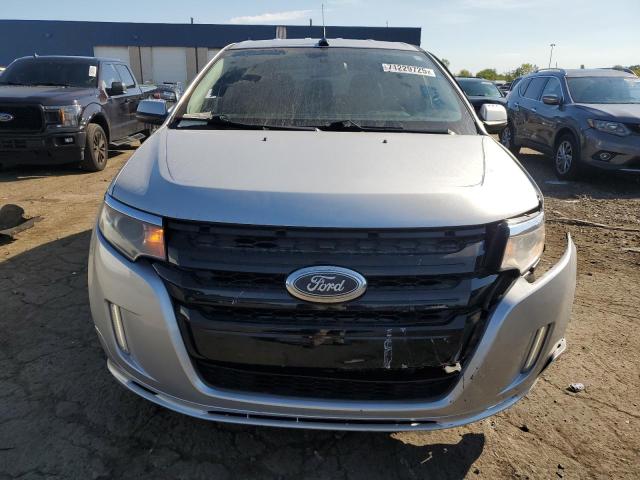 2FMDK4AKXCBA12240 - 2012 FORD EDGE SPORT SILVER photo 5