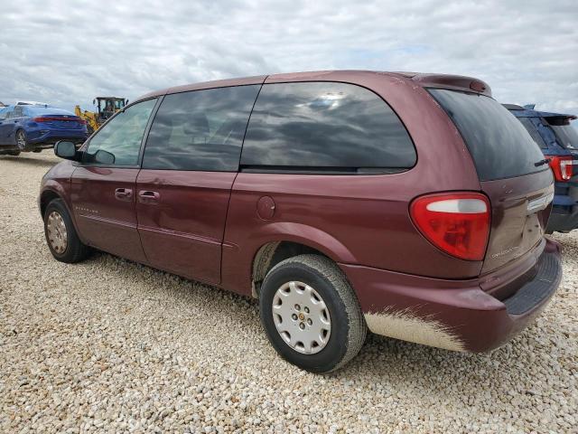 2C4GP44G41R154680 - 2001 CHRYSLER TOWN & COU LX RED photo 2