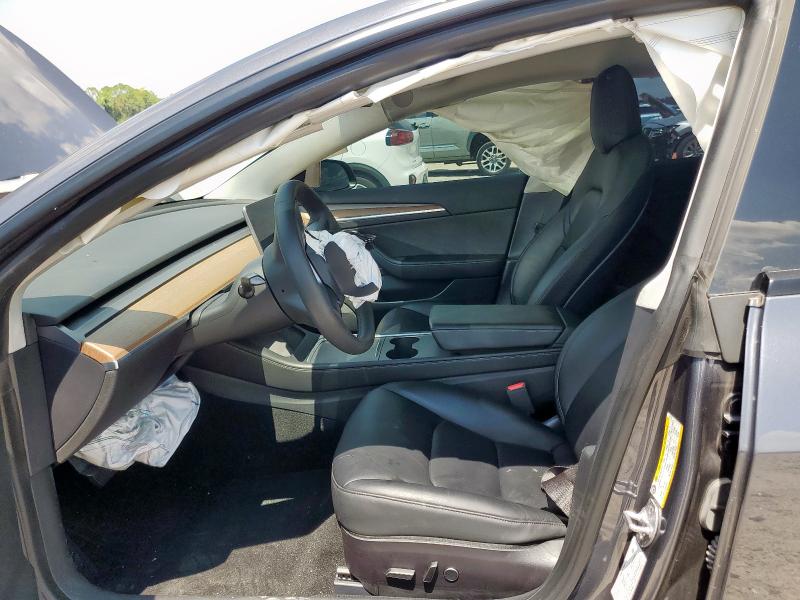 5YJ3E1EB3NF121239 - 2022 TESLA MODEL 3 Boz foto 7