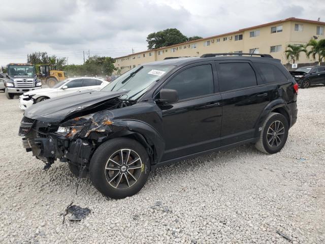 3C4PDCAB6JT229551 - 2018 DODGE JOURNEY SE BLACK photo 1