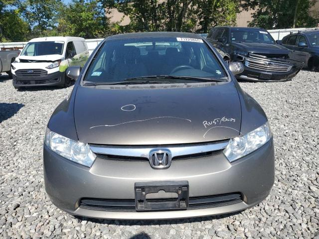 2HGFA16548H340504 - 2008 HONDA CIVIC LX TAN photo 5