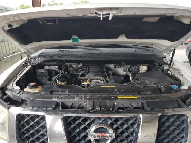 1N6BA07B16N524537 - 2006 NISSAN TITAN XE WHITE photo 11