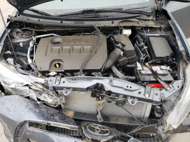 2T1BURHE5HC953063 - 2017 TOYOTA COROLLA L GRAY photo 11