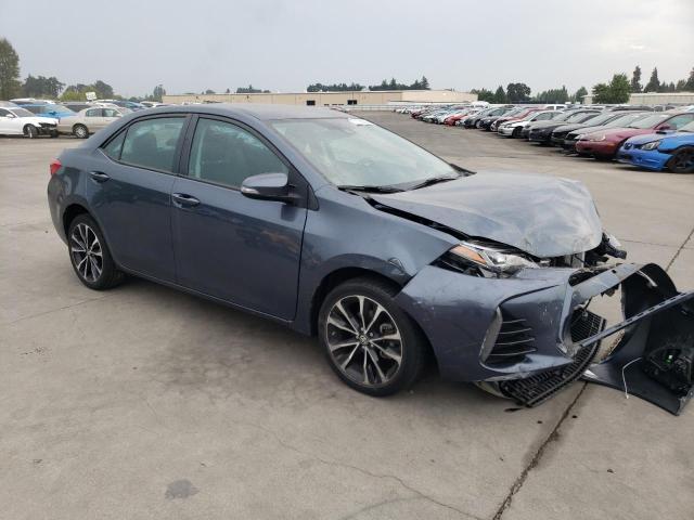 2T1BURHE5HC953063 - 2017 TOYOTA COROLLA L GRAY photo 4