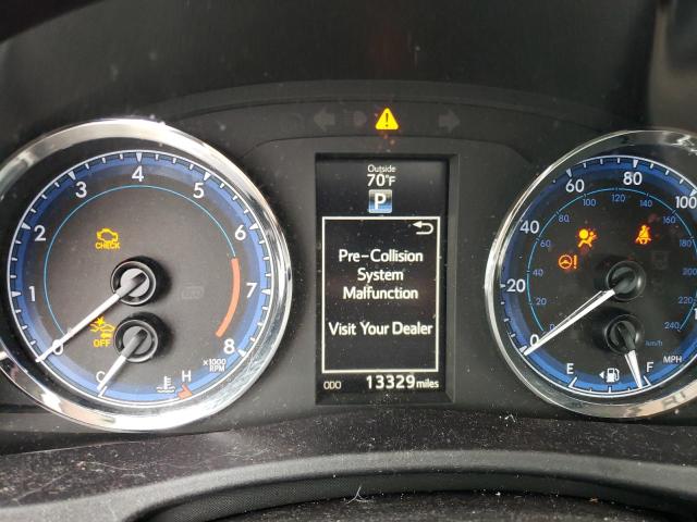 2T1BURHE5HC953063 - 2017 TOYOTA COROLLA L GRAY photo 9