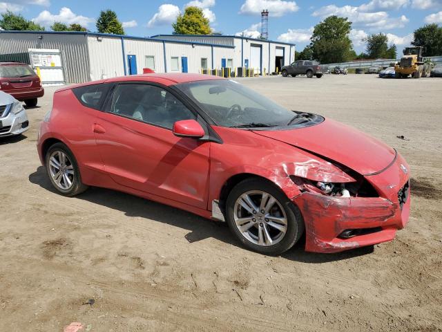 JHMZF1D65BS012869 - 2011 HONDA CR-Z EX 红色 照片 4
