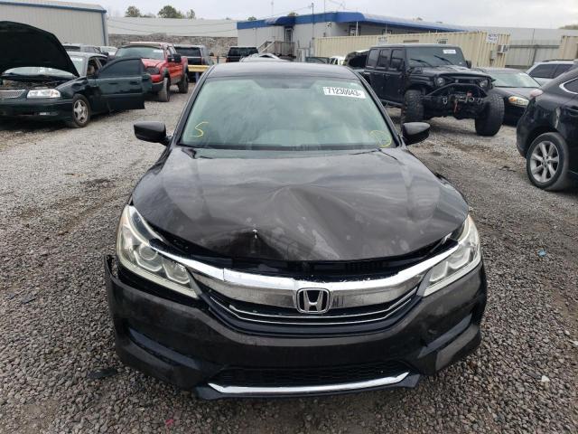 1HGCR2F34HA148157 - 2017 HONDA ACCORD LX BLACK photo 5