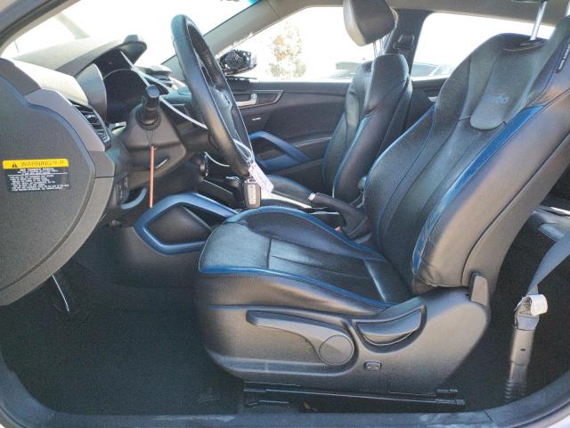 KMHTC6AE9DU134548 - 2013 HYUNDAI VELOSTER TURBO SILVER photo 7