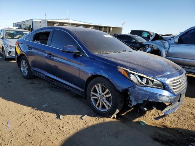 5NPE24AF8GH302661 - 2016 HYUNDAI SONATA SE BLUE photo 4