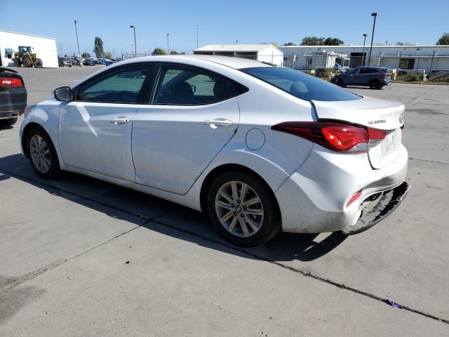 5NPDH4AE4GH741373 - 2016 HYUNDAI ELANTRA SE WHITE photo 2